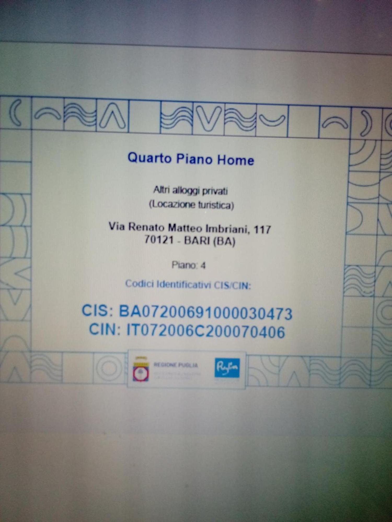 Quarto Piano Home Bari Luaran gambar